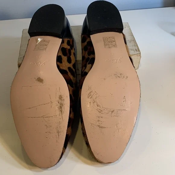 J. Crew Academy Penny Loafers in Leopard Calf Hair - Picture 9 of 10